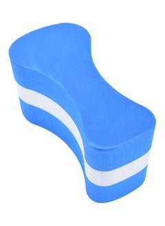 Foam Pull Buoy EVA Float Kick Legs Board Kids Adults Pool Swimming Safety Training Blue+White 20*10*20cm