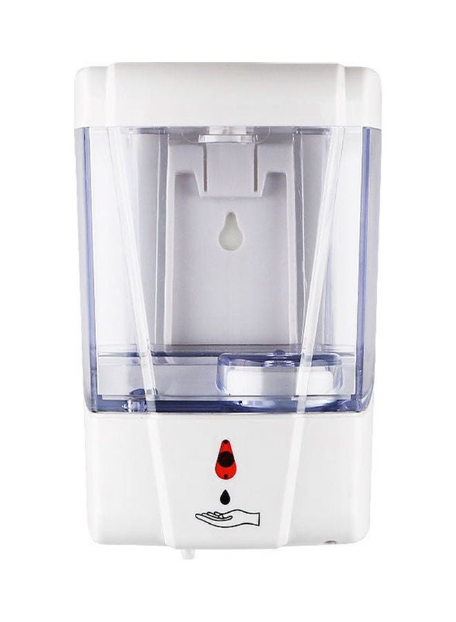 700ml Wall-Mount Automatic IR Sensor Kitchen Bathroom Lotion Soap Dispenser White 20*10*20cm - Image 5