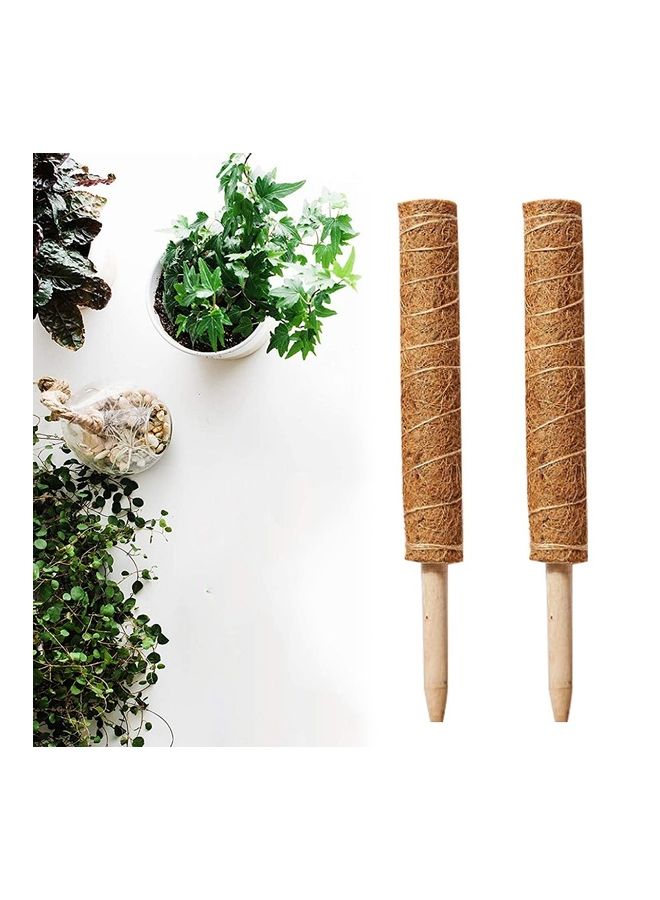 30/40/50cm Coir Moss Totem Pole Creeper Plant Support Climbing Extension Stick Brown 20*10*20cm - Image 3