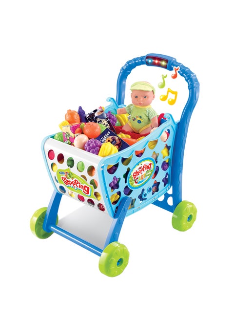 Shopping Cart With Sensor For Boy