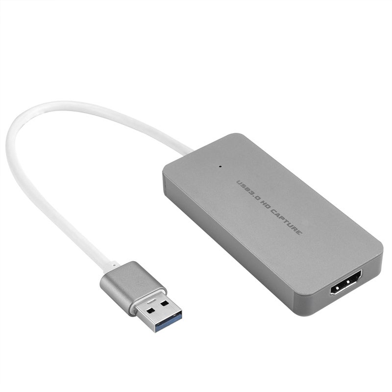 Ezcap 1080P USB 3.0 HD Capture Card Video Game Recorder V4541_P Grey - Image 4