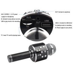 Generic WS-858 Wireless Handheld Karaoke Microphone PAA2385BL_P Blue  - Image 4