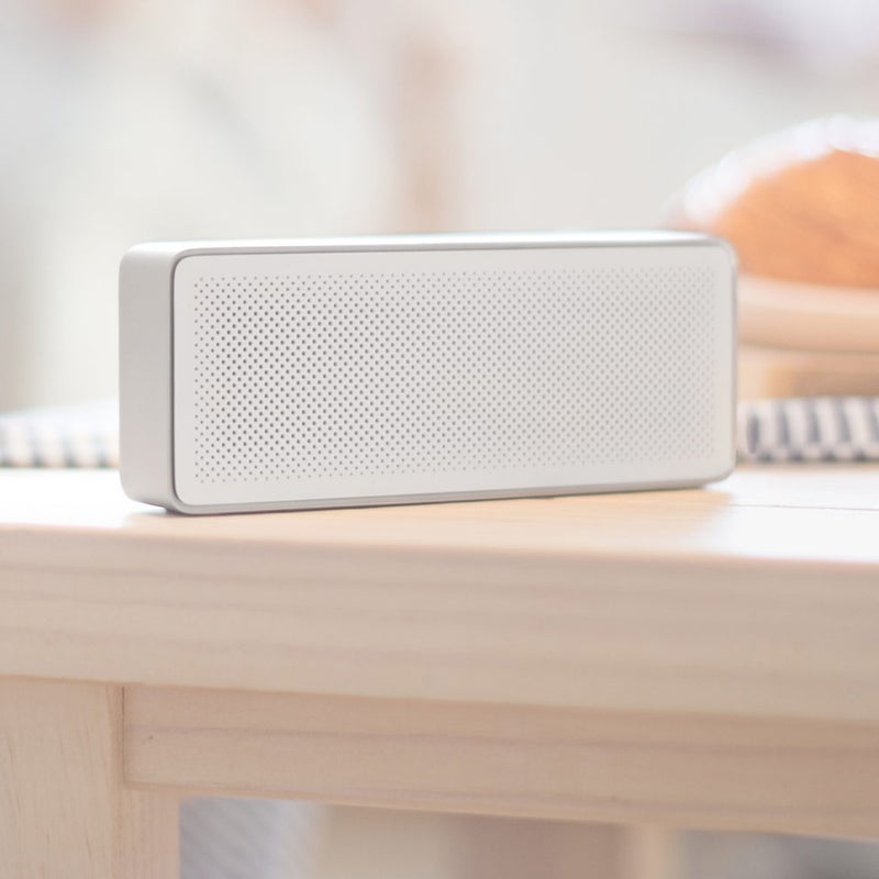 شاومي مكبر صوت بتصميم علبة مربعة يعمل بتقنية البلوتوث 5.0 مزود بميكروفون PAE0441W_P أبيض - Image 3