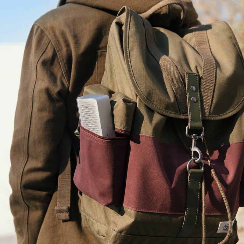 شاومي مكبر صوت بتصميم علبة مربعة يعمل بتقنية البلوتوث 5.0 مزود بميكروفون PAE0441W_P أبيض - Image 5