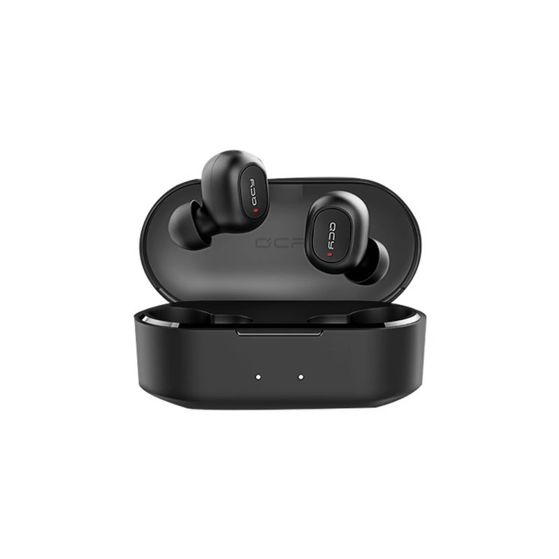 QCY - T2C TWS Bluetooth Earphones PAE0305B_P Black - Image 1