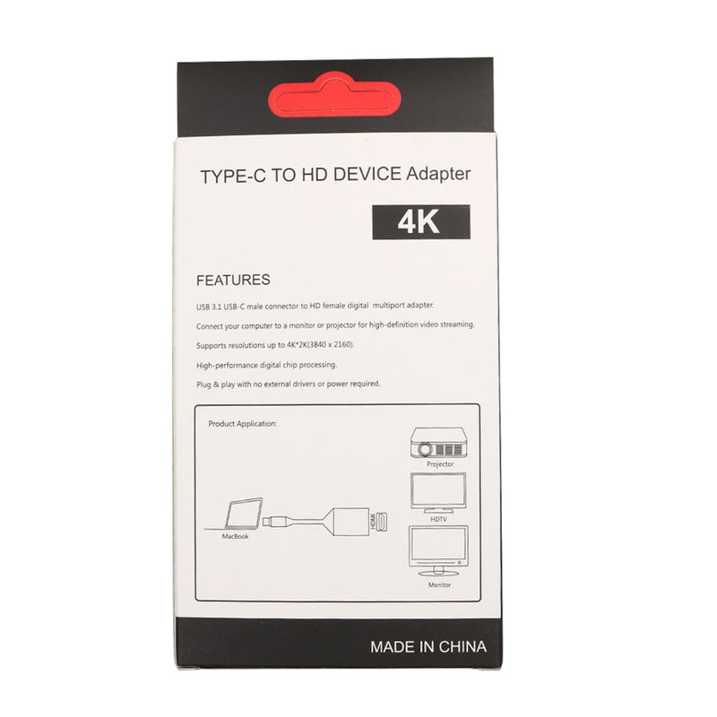 Generic USB3.1 TYPE-C Turns HDMI Transverter PA4814S_P Silver  - Image 5