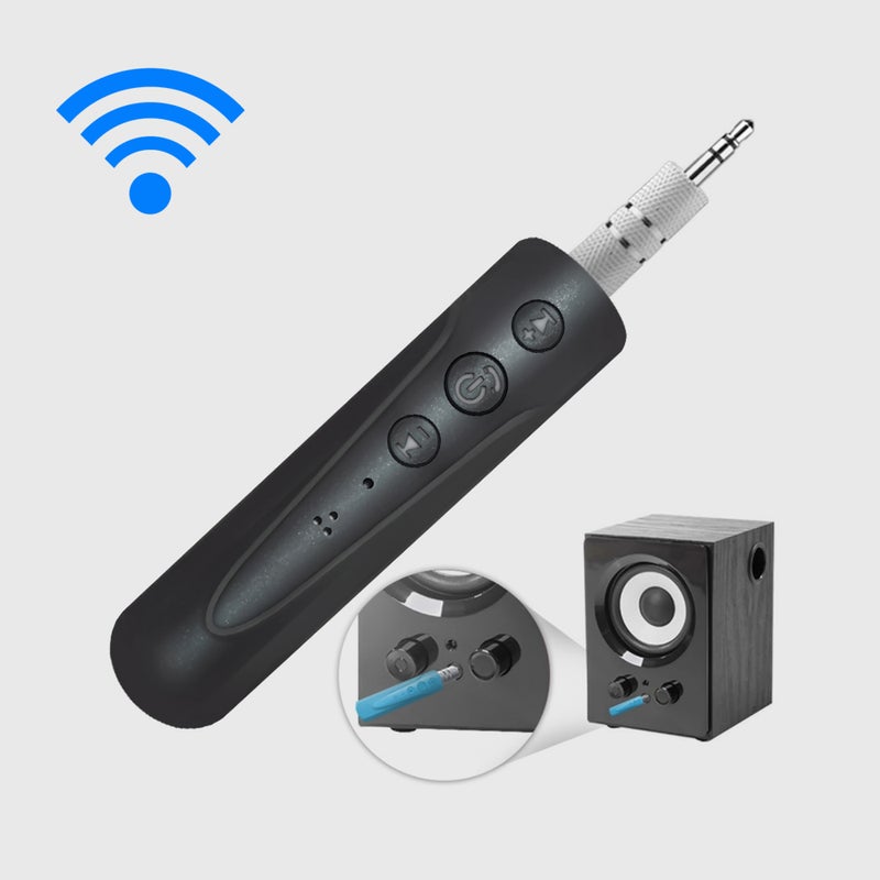 BT 4.1 Wireless Adapter Receiver With Mic PAA0574GR_P Green - Image 4