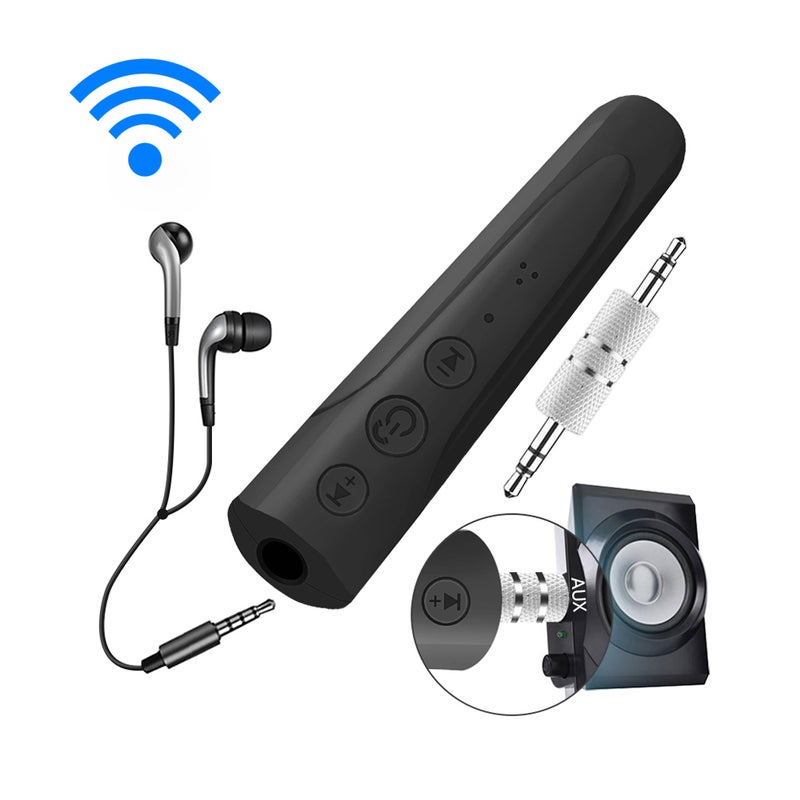 محول استقبال لاسلكي يعمل بالبلوتوث 4.1 مع ميكروفون PAA0574P_P وردي - Image 5