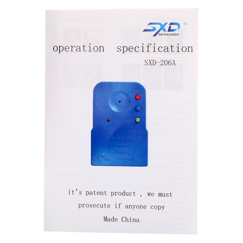 Generic - Mini 8 Voice Changer Televoicer H4306_P Blue - Image 1
