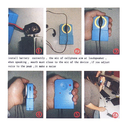 Generic - Mini 8 Voice Changer Televoicer H4306_P Blue - Image 1