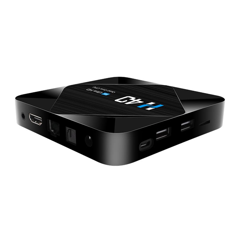 H40 Android 10.0 Smart TV Set Top Box With Remote Control V8341EU-16G_P Black  - Image 5