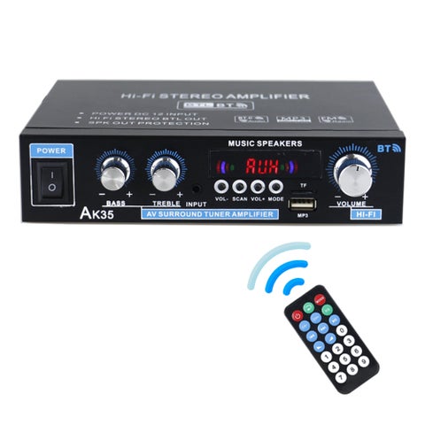 مضخم صوت صغير AK35 V8143EU_P أسود