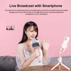 TOSING G1 BT 5.0 Wireless Karaoke Microphone V8240S_P Silver  - Image 4
