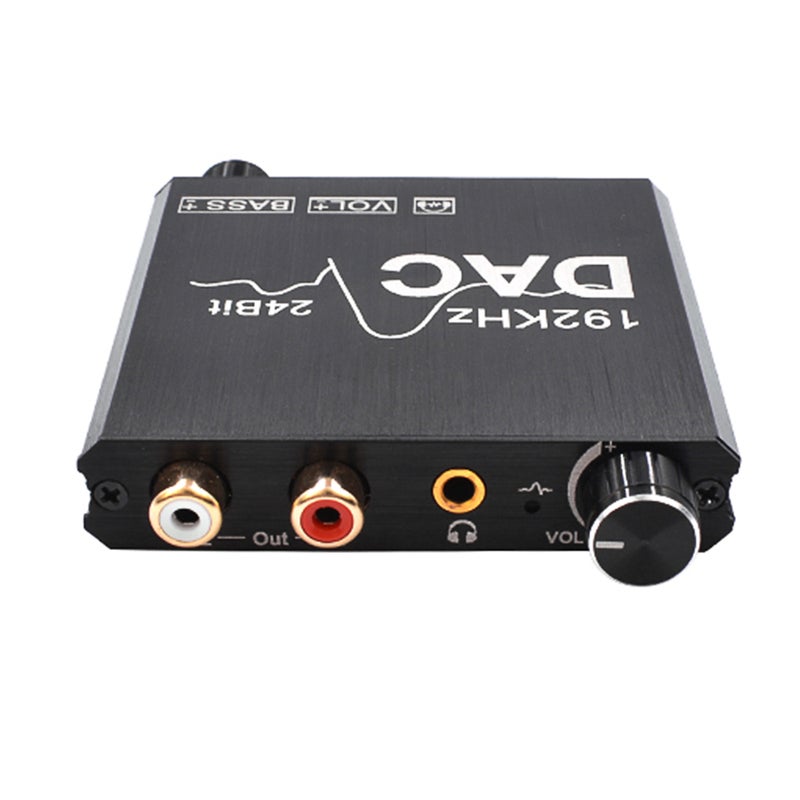 Generic - Digital To Analog Audio Converter V8243_P Black - Image 1
