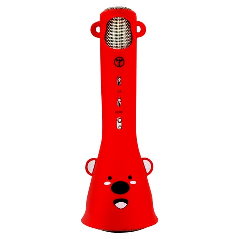 TOSINGX3 Wireless Bluetooth Karaoke Microphone V8125R_P Red