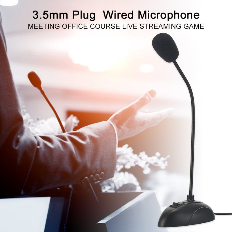 Flexible Stand Mini Studio Microphone V8013_P Black - Image 4