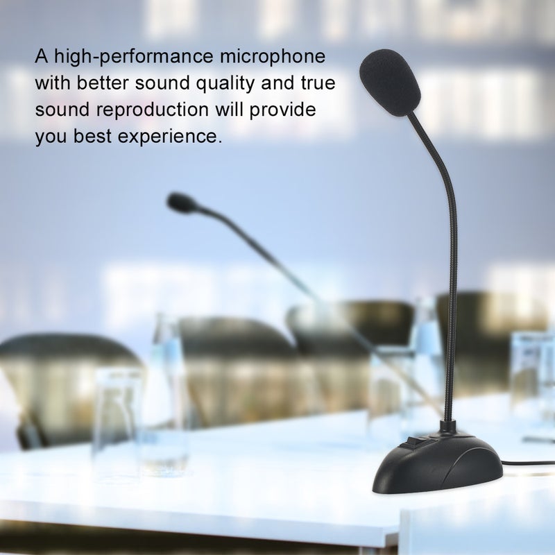 Flexible Stand Mini Studio Microphone V8013_P Black - Image 5