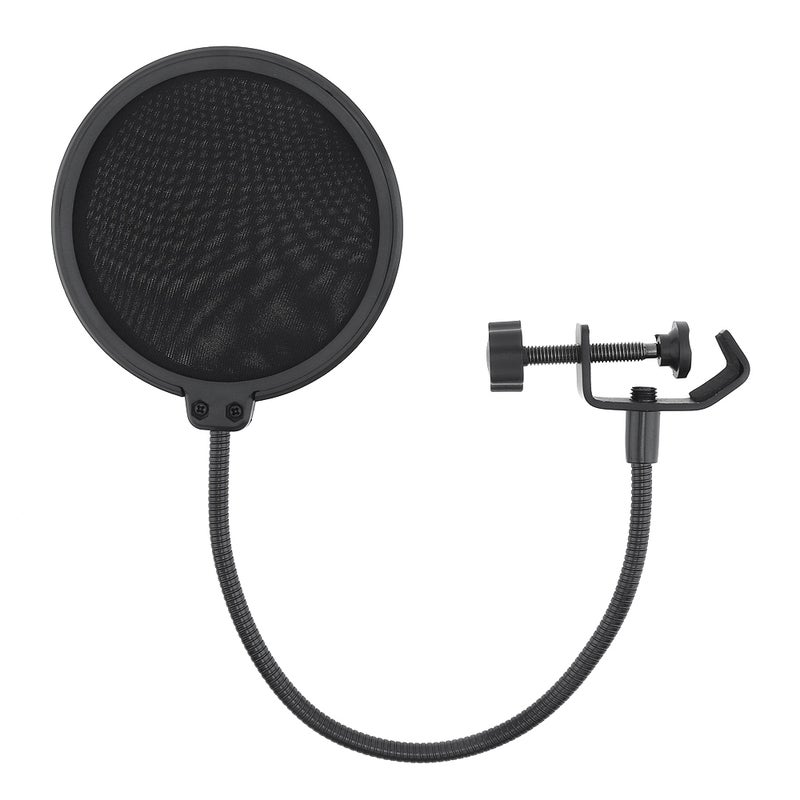 Microphone Mesh Shield Mic Pop Filter V7939_P Black - Image 1