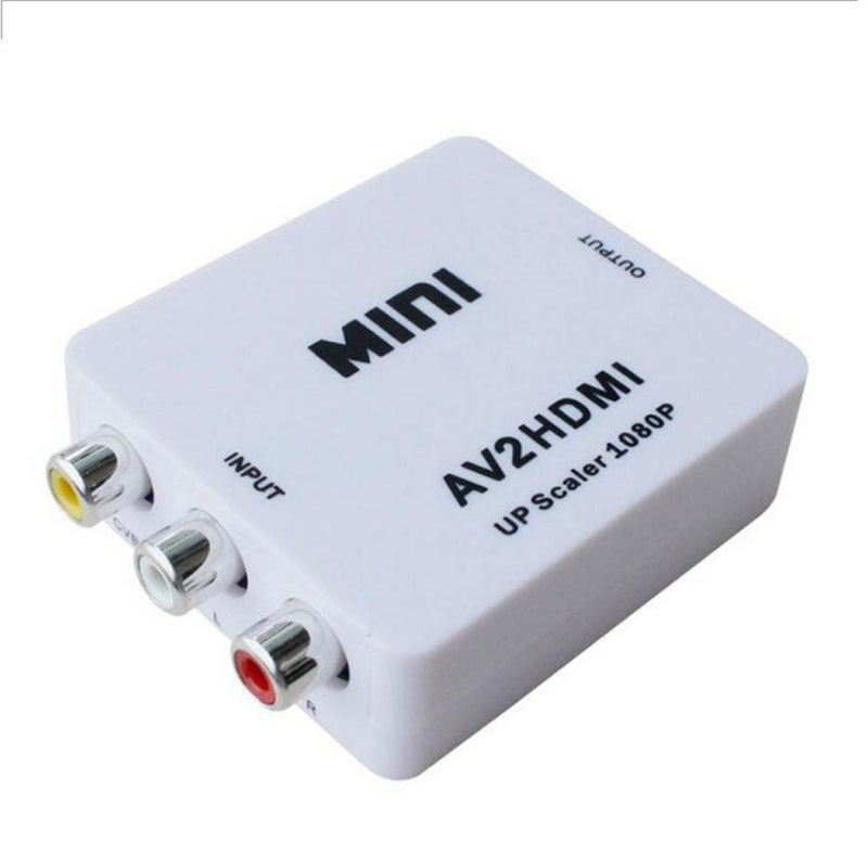 AV to HDMI Scalar Converter Video Composite Adapter V6720W_P White  - Image 5