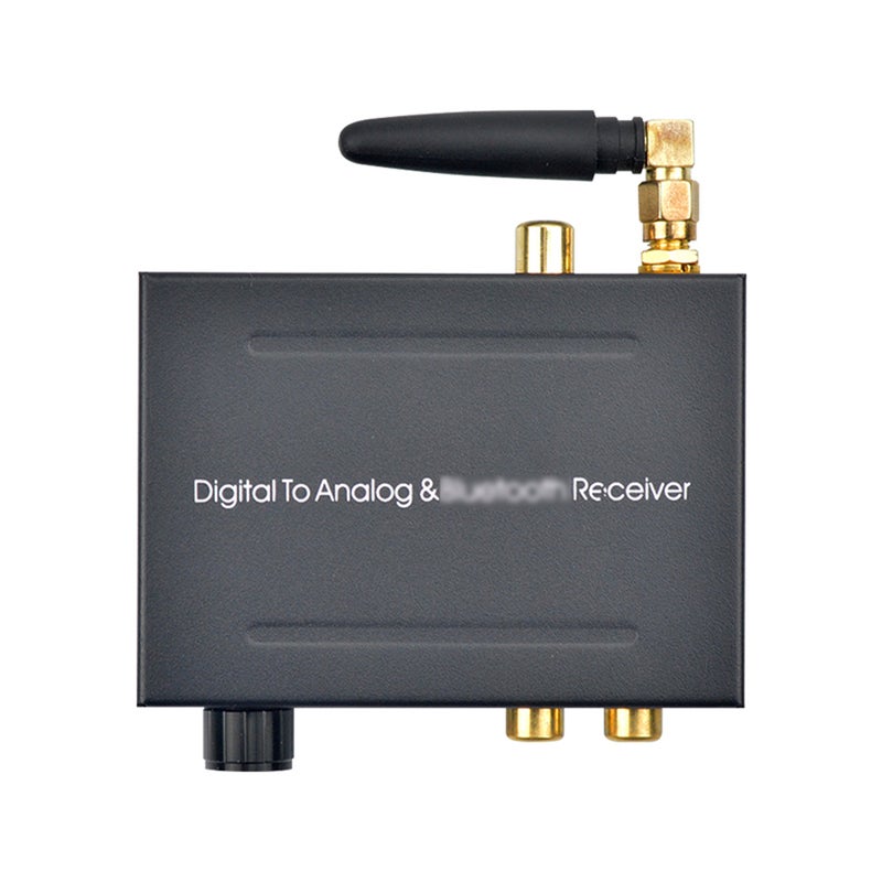 Generic 192Khz DAC Digital To Analog Audio Converter With BT Receiver V7918_P Black  - Image 4