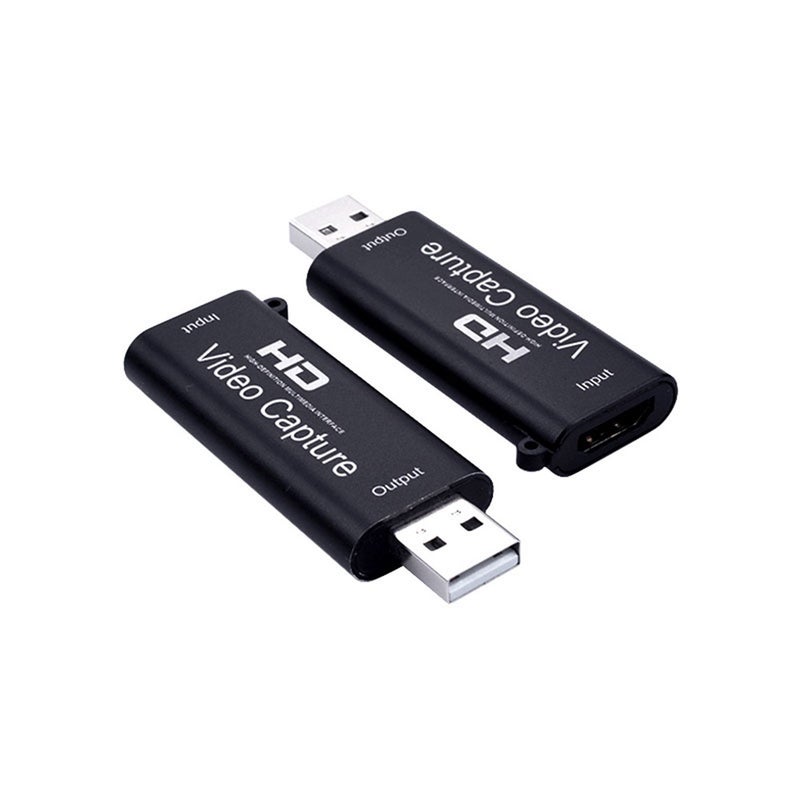 Portable 1 Way HD to USB 2.0 1080P Audio Video Capture Card V7771_P Black  - Image 3