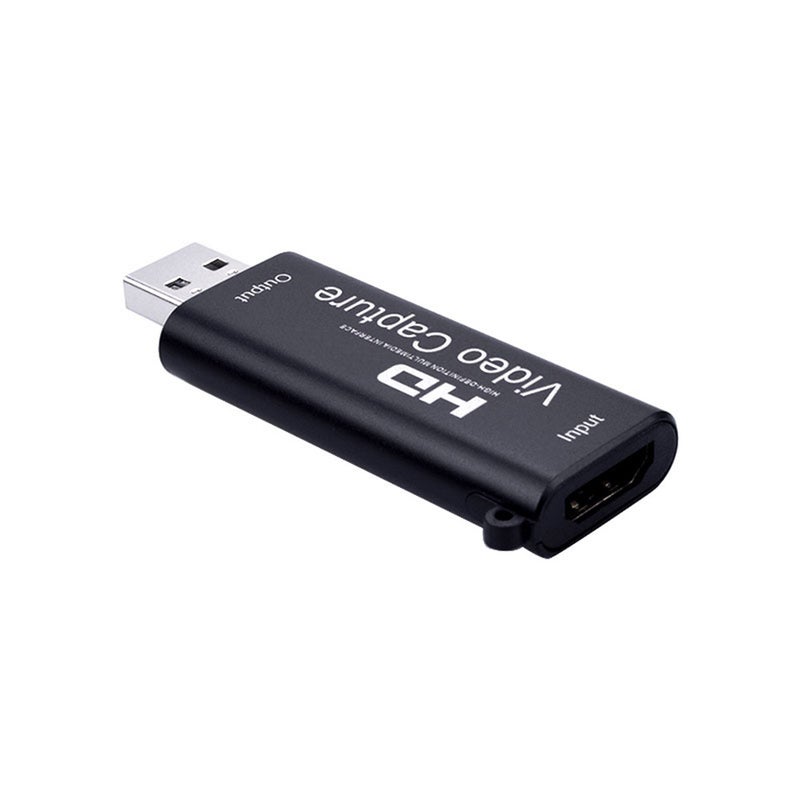 Portable 1 Way HD to USB 2.0 1080P Audio Video Capture Card V7771_P Black  - Image 4
