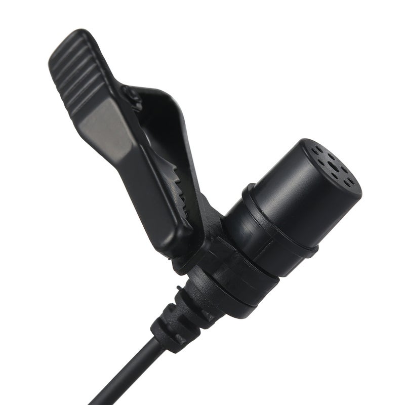 TYPE-C Recording  Lapel Clip-on Microphone V7747_P Black