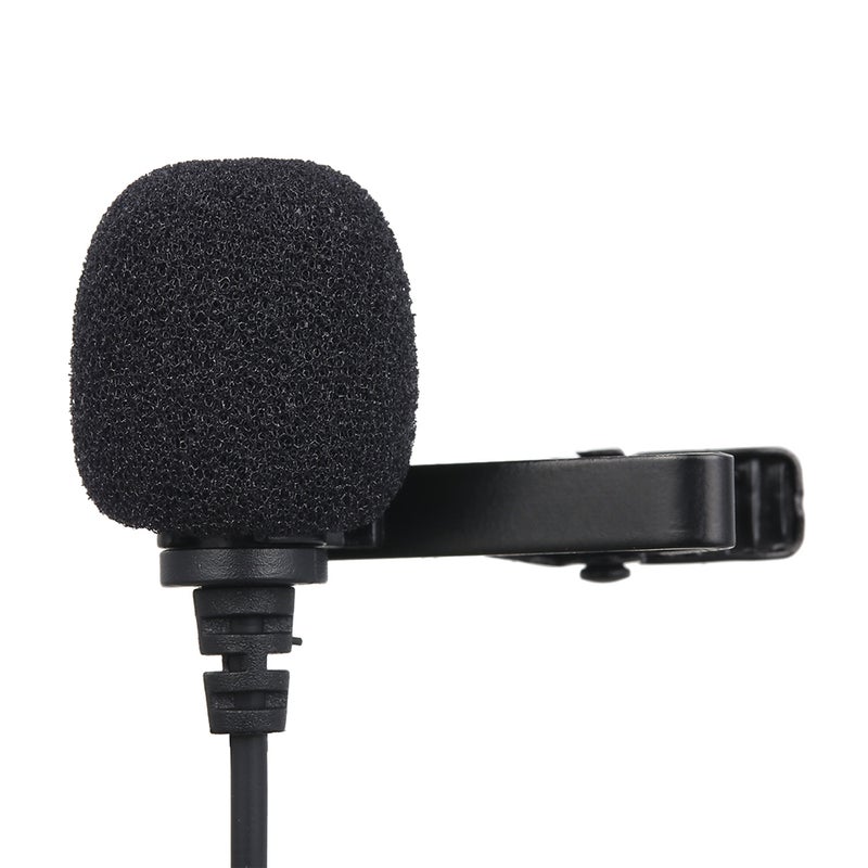 TYPE-C Recording  Lapel Clip-on Microphone V7745_P Black  - Image 3