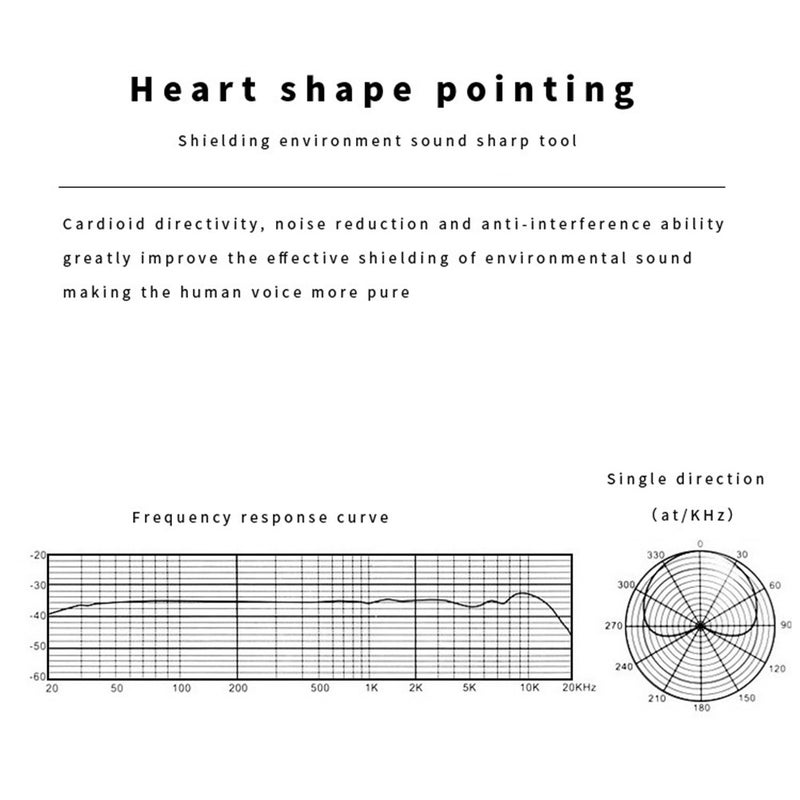 Universal 360° Cantilever Bracket Microphone V6957_P Black - Image 5