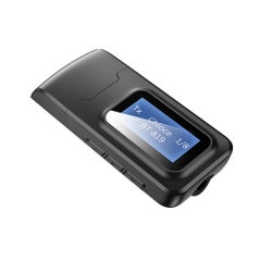 Bluetooth 5.0 Audio Wireless Transmitter Receiver V7656_P Black