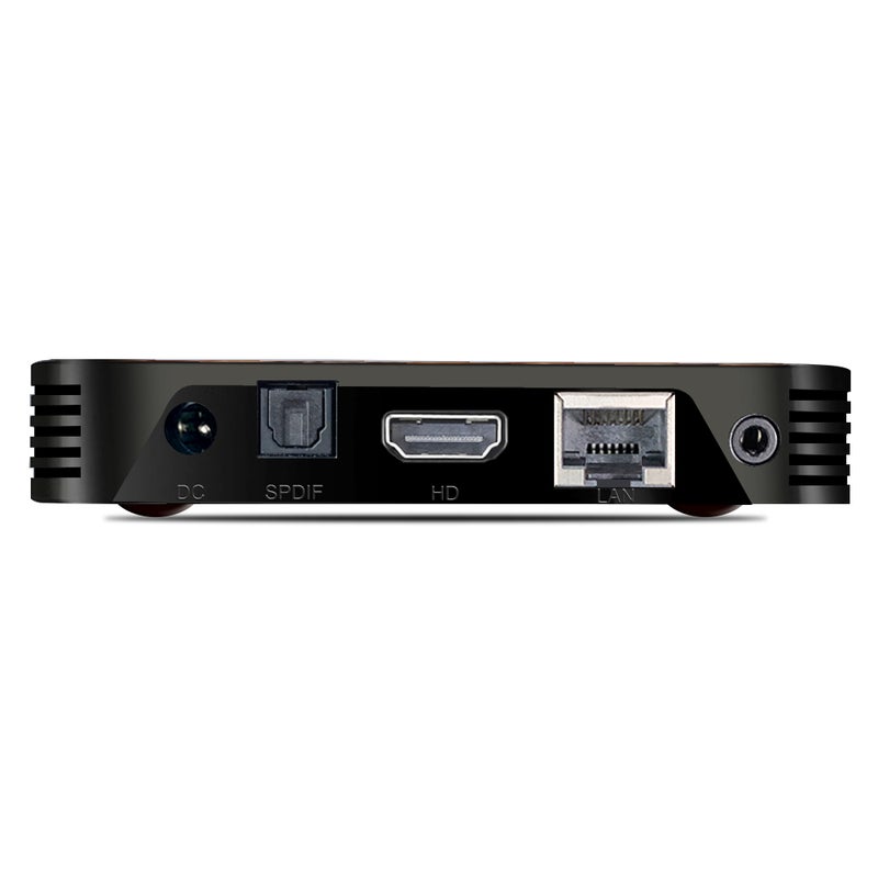 H96 Max X3 Smart Android 9.0 Quad Core TV Set Top Box V7491EU-128G_P Black  - Image 2