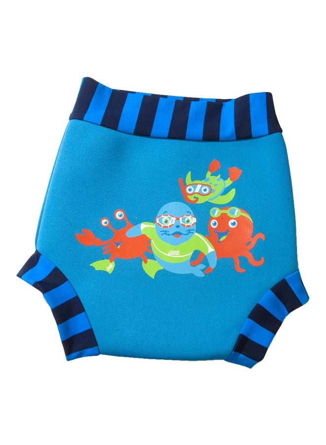 ZOGGS - Sea Animal Printed Swimsuit Nappy M - Image 1