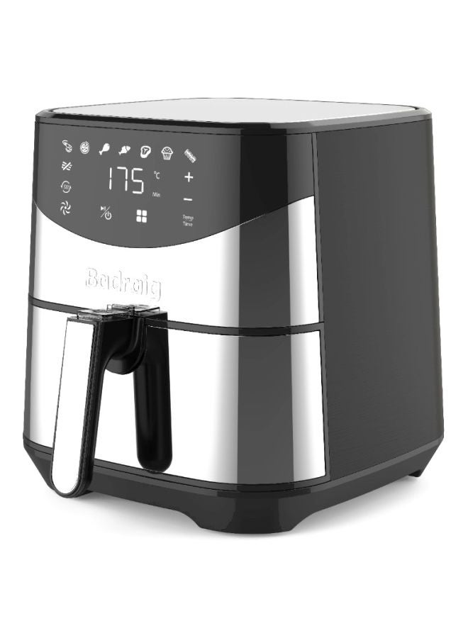 Badraig Air Fryer 5.5L, 1700W 5.5 L 1700 W GAF680 Silver/Black  - Image 2