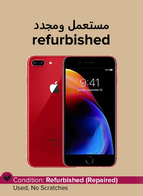 Refurbished - iPhone 8 Plus 64GB Red 4G With Facetime