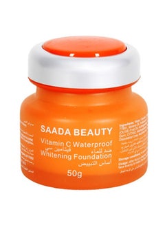 SAADA BEAUTY Vitamin C Waterproof Whitening Foundation Beige  - Image 1