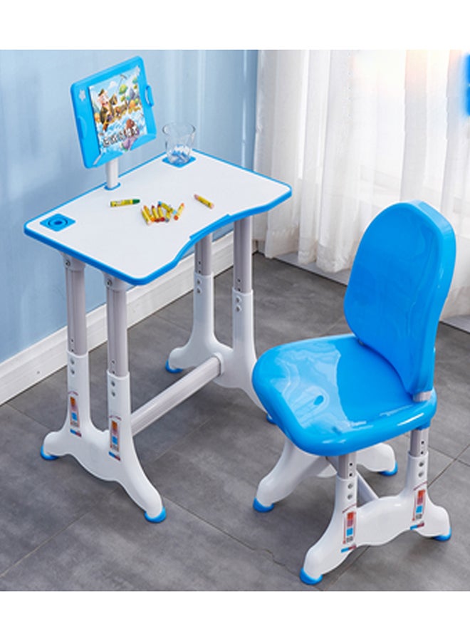 Multifunctional Study Table And Chair Blue - v1604923921/N41911868A_2