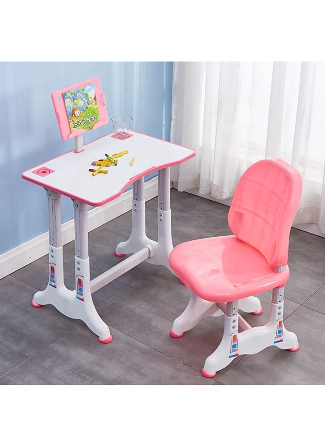 Multifunctional Study Table And Chair Pink - v1604923921/N41911869A_4