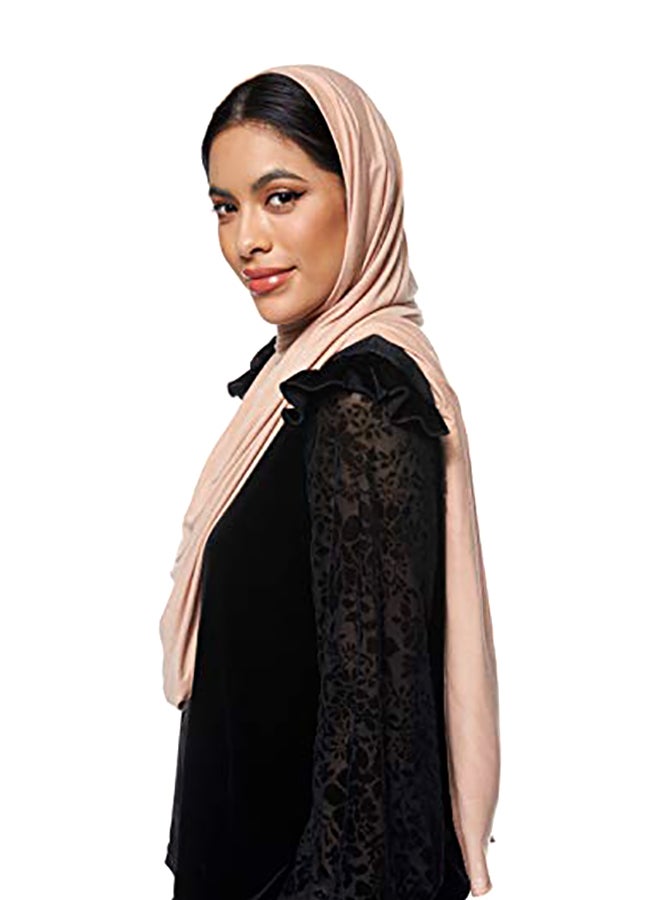 Shadow Stretch Shailah Hijab Beige - Image 2