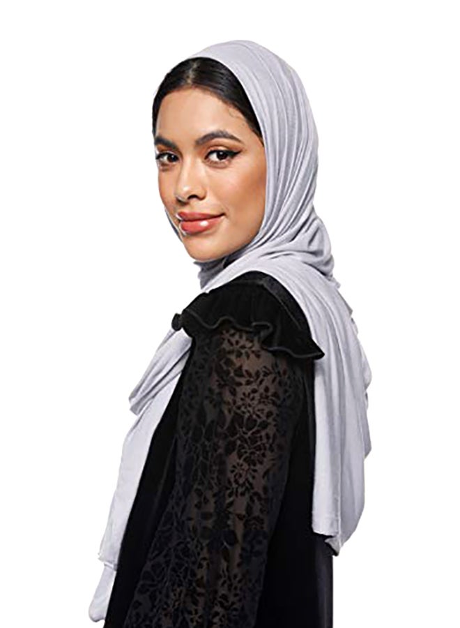 شادو حجاب شيلا قابل للتمدد فضي  - Image 3