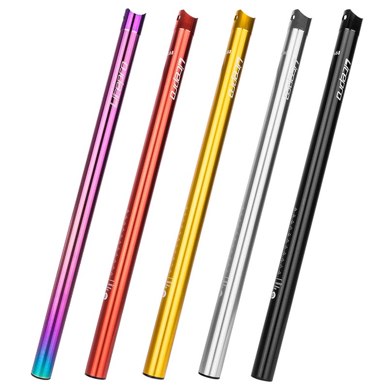 Generic Bicycle Seat Post 33.9 x 600mm Lightweight Aluminum Alloy Seatpost Seat Tube for Folding Bicycle 60*5*10cm  - Image 5