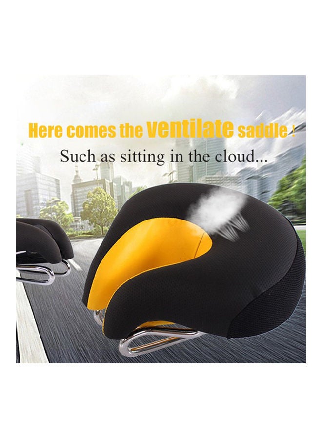 No Nose Saddle Bicycle Seats Soft Thickened Bicycle Riding Accessories Shock Absorption And Comfortable 20*7*11cm