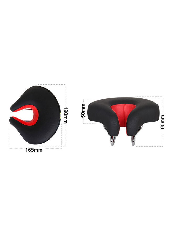 No Nose Saddle Bicycle Seats Soft Thickened Bicycle Riding Accessories Shock Absorption And Comfortable 20*7*11cm