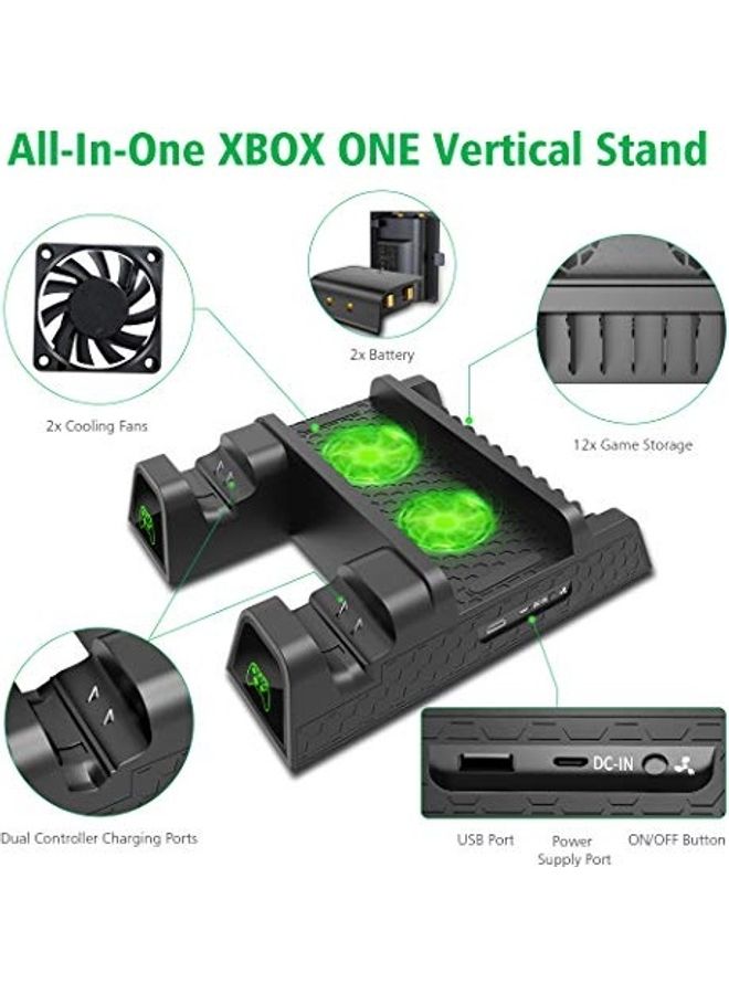 اويفو - حامل تبريد عمودي متوافق مع جهاز Xbox One X وXbox One S وXbox One - Image 1