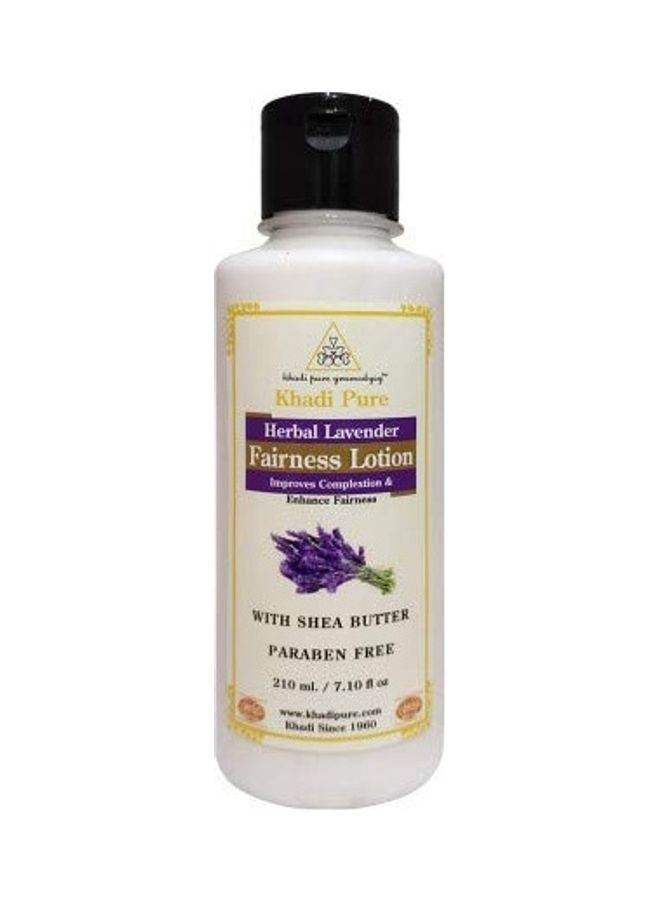 Khadi Pure Lavender Fairness Lotion With Shea Butter 210ml