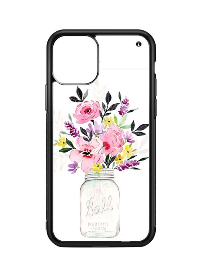 غطاء حماية واقي لهاتف أبل آيفون 11 برو زهور