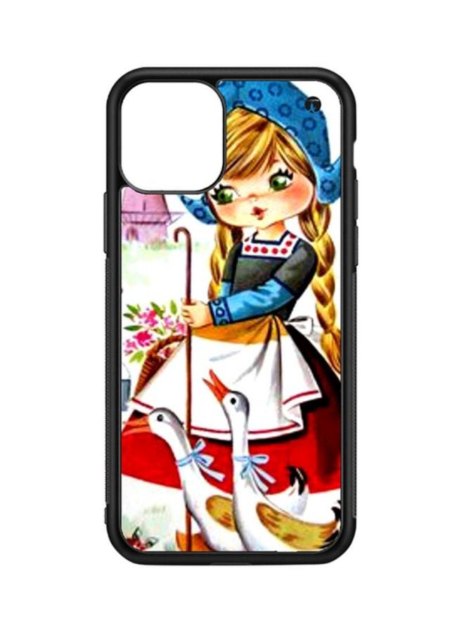 BP Protective Case Cover For Apple iPhone 11 Victorian Art (Black Bumper)
