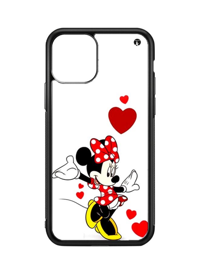 بي بي غطاء حماية واقٍ لهاتف أبل آيفون 11 برو ماكس أبيض/أحمر/أسود