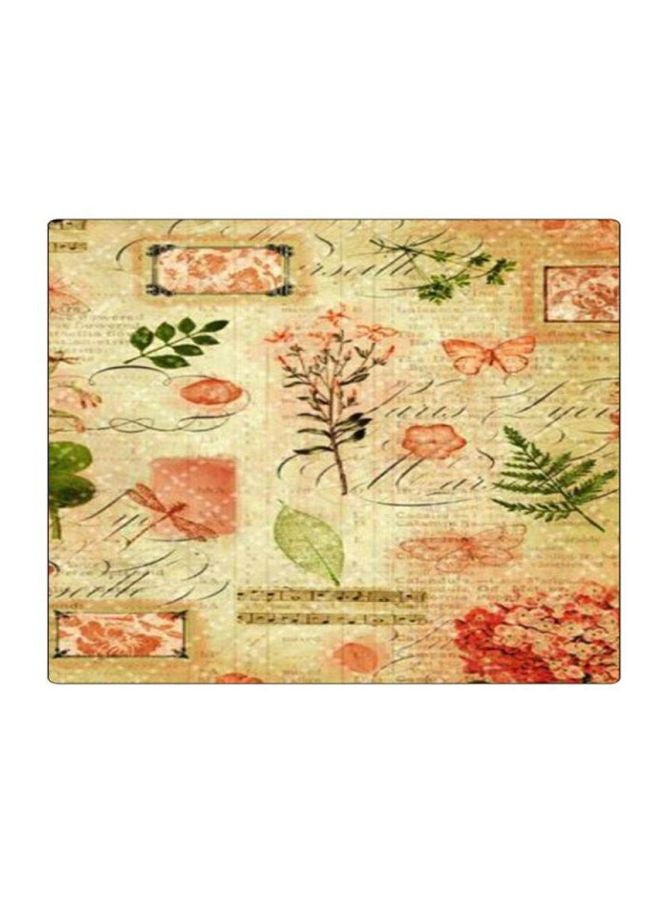 BP Floral Printed Gaming Mousepad - Image 1