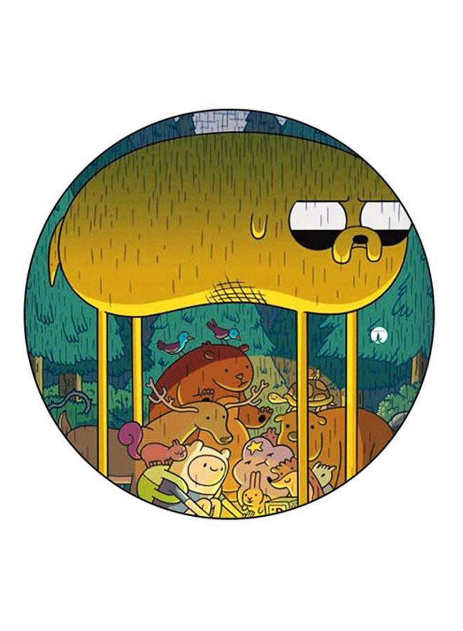 Printed Round Mousepad Multicolour