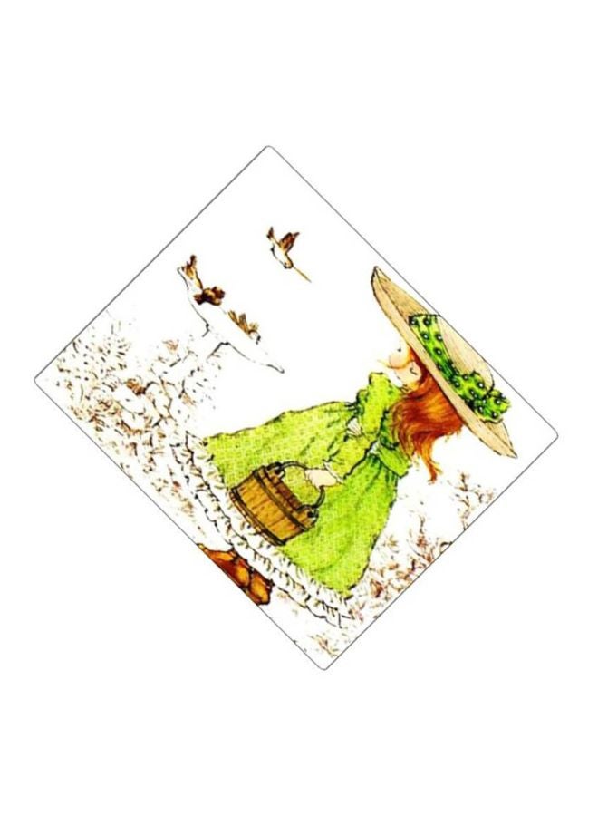 بي بي لوحة ماوس للألعاب مزينة بطبعة أبيض/أخضر/برتقالي - Image 2